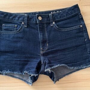Women's Dark Blue Jean Shorts
